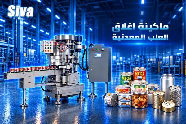 ماكينة اغلاق العلب المعدنية